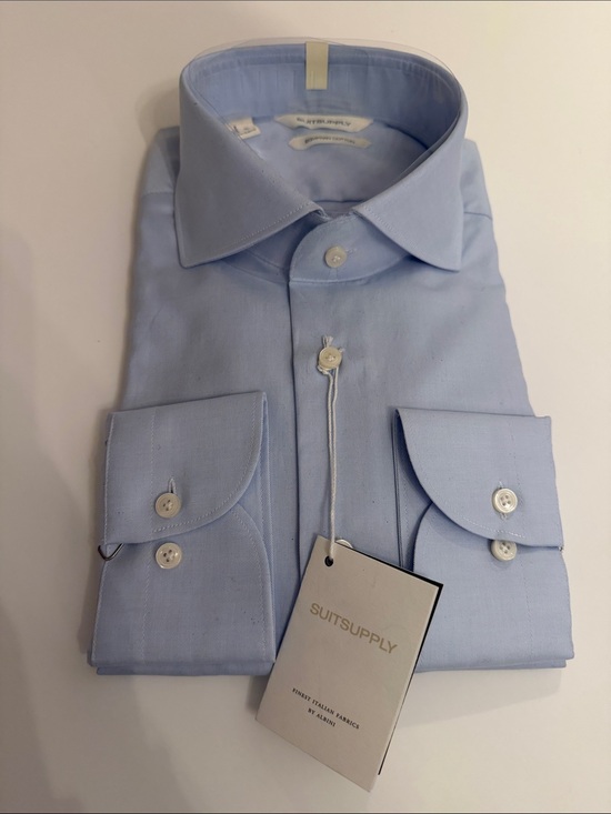 Suitsupply Other - Suitsupply Light Blue Dress Shirt - Point Collar